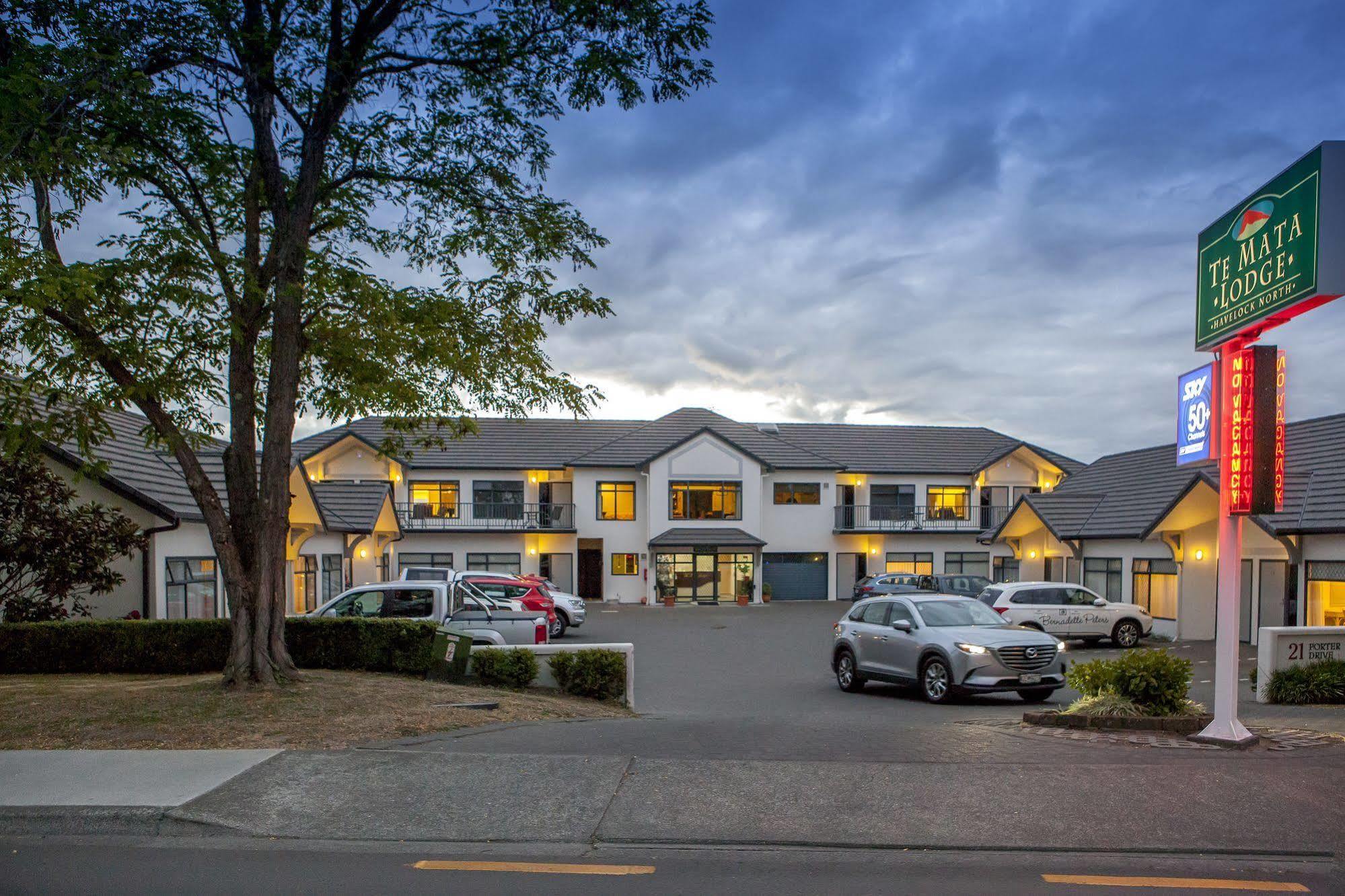 Te Mata Lodge Havelock North Extérieur photo